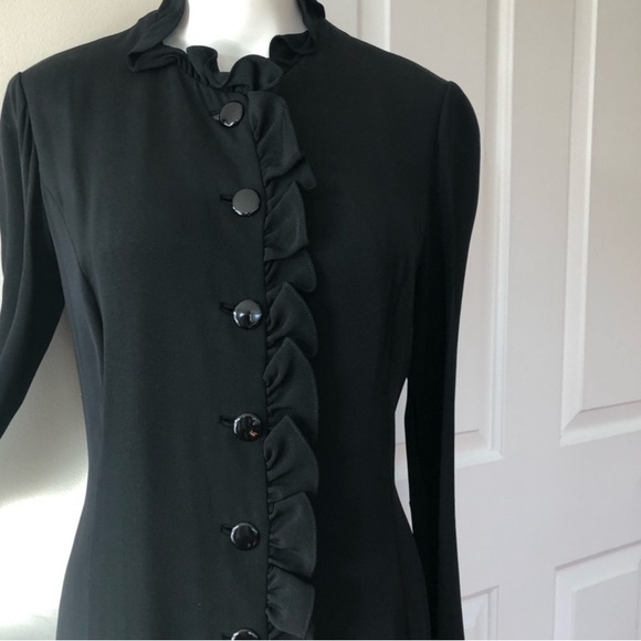 60’s/70’s Coat with Ruffle Detail - Picture 1 of 5
